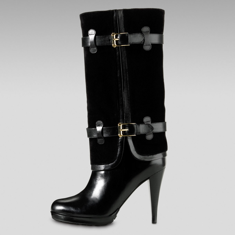 **NEW Cole Haan Air Kennedy Buckle Boot Black
